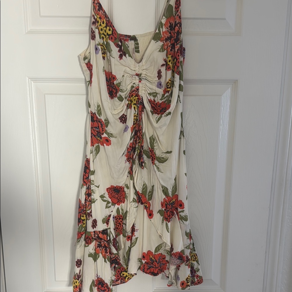 Free People Floral Mini Dress
